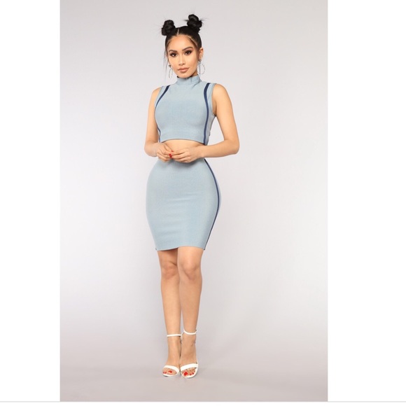 Fashion Nova Dresses & Skirts - Fashion Nova If I Ruled The World 2 Piece Set Sz M